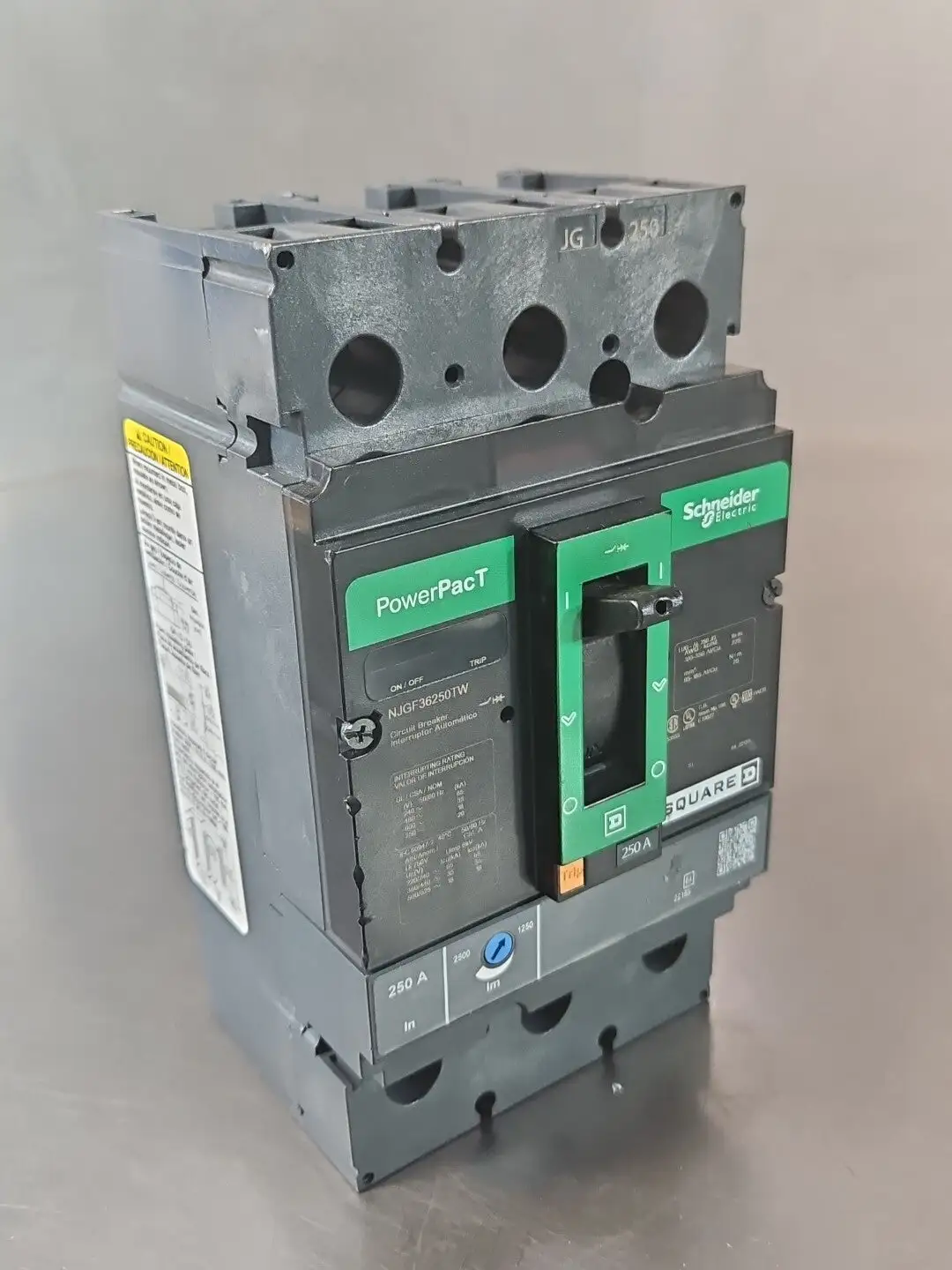 Schneider Square D NJGF36250TW 250A Circuit Breaker (BIN641)