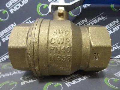 Parker MS-58 2 inch Brass Valve 600 CWP New