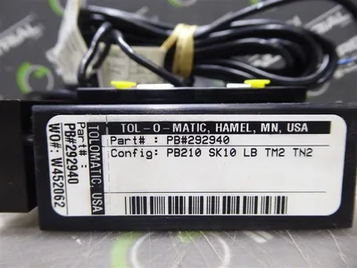 Tol-O-Matic PB#292940 Dual Pneumatic Guided Cylinder PB210 SK10 LB TM2 TN2 New