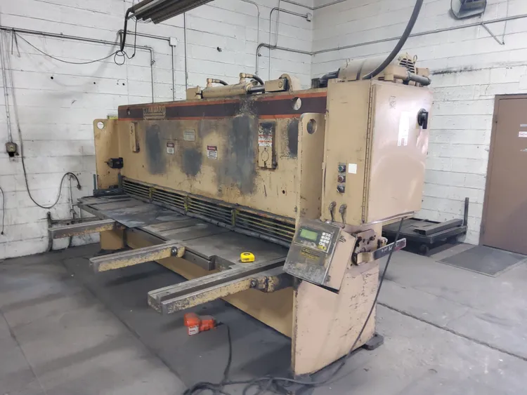 Used STANDARD CS250 Power Squaring Shears (Gauge) Michigan US | iGAM Industrial Marketplace #183495
