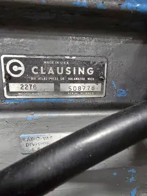 USED CLAUSING 2276