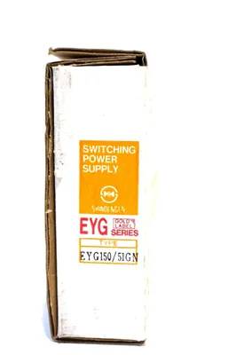 NEW SHINDENGEN ELECTRIC EYG150 / 51GN POWER SUPPLY EYG15015GN