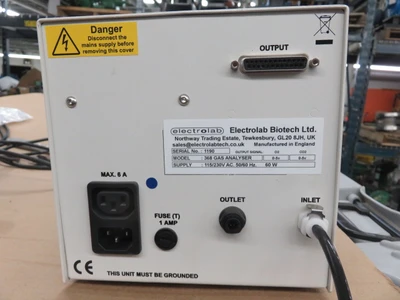 ElectroLab Biotech Fermac 368 Cell Activity Gas Analyzer