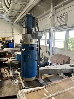 6" Gloucester Extrusion Line With Nordson WRP12V Water Ring Pelletizer
