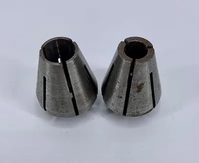 Ekstrom Carlson 434 Router 1/2" & 1/4" Collets ~ SET ~  (101676)