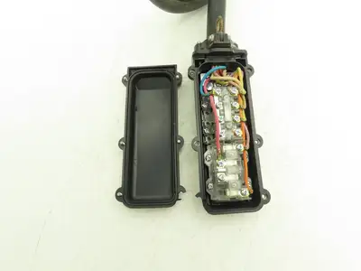 CM LodeStar 58220CM Crane 4-Button Pendant 2-Speed Hoist 1-Speed Trolley*Cracked