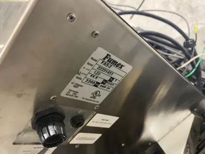 USED FUMEX AIR FILTRATION FUME EXTRACTION UNIT