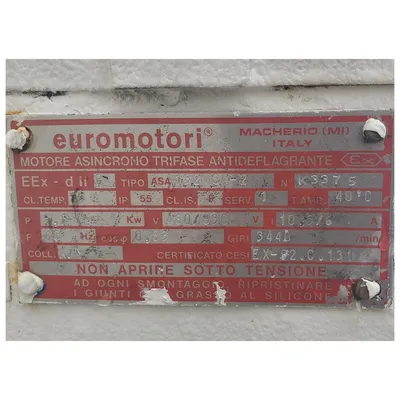 Used 4,000 CFM @ 8" SP Chicago Blower Corp CAT Fan