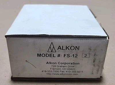NEW Alkon FS-12