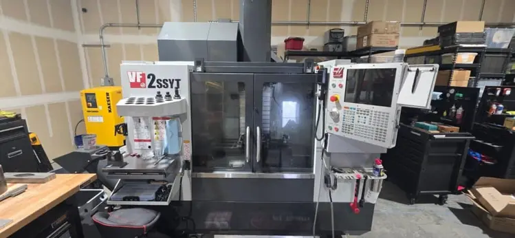 Used 2024 HAAS VF-2SSYT Vertical Machining Centers Georgia US | The Equipment Hub #1277562