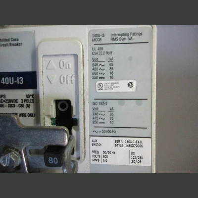 6" Allen-Bradley MCC Bucket
