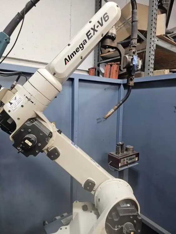 Used 2002 OTC ALMEGA EX-V6 Robotic Welding Cells California US | Revelation Machinery #404218