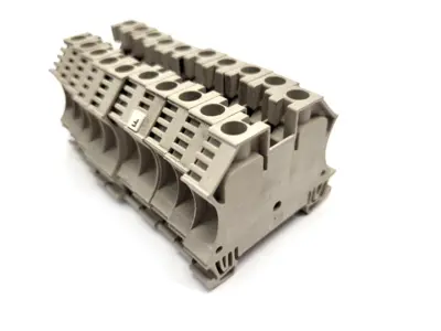 USED WEIDMÜLLER FEED-THROUGH TERMINAL BLOCK 57A 1000V WDU 10 LOT OF 10