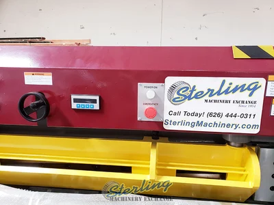 New | in-Stock GMC HS-0425E Power Squaring Shears (Gauge) California US | Sterling Machinery Exchange #1466115