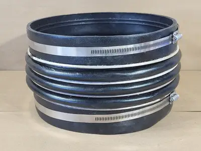 10" Multiflex Connector w/ Clamp 08909-L-5