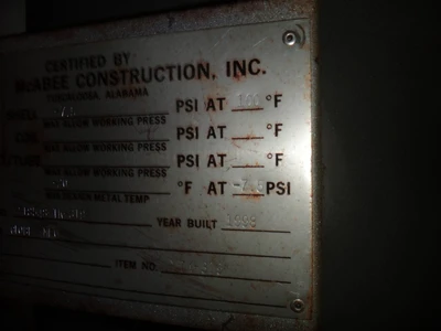 433 Gallon 304 Stainless Vertical MacAbee Tanks