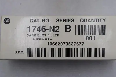 NEW IN BOX ALLEN BRADLEY 1746-N2 SER B MODULE SLOT FILLER (LOT OF 11) STK K-064A