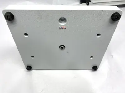 Meiji Techno Microscope Stand 11" x 14" Base 14" Vertical Pole Height 38mm Dia. - For parts or not working