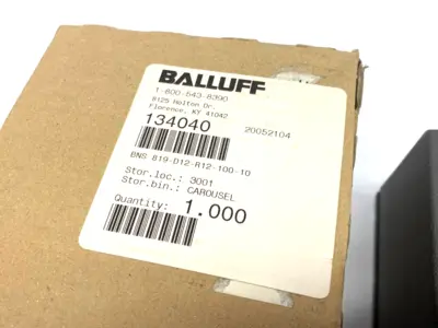 USED BALLUFF MECHANICAL MULTI-POSITION LIMIT SWITCH