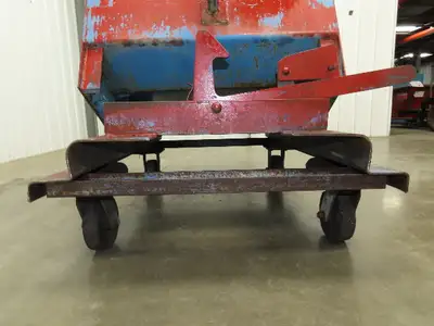 McCullough Wright Self Dumping Hopper 1/4" Yard 4000lb 2 Ton Rubber Wheels