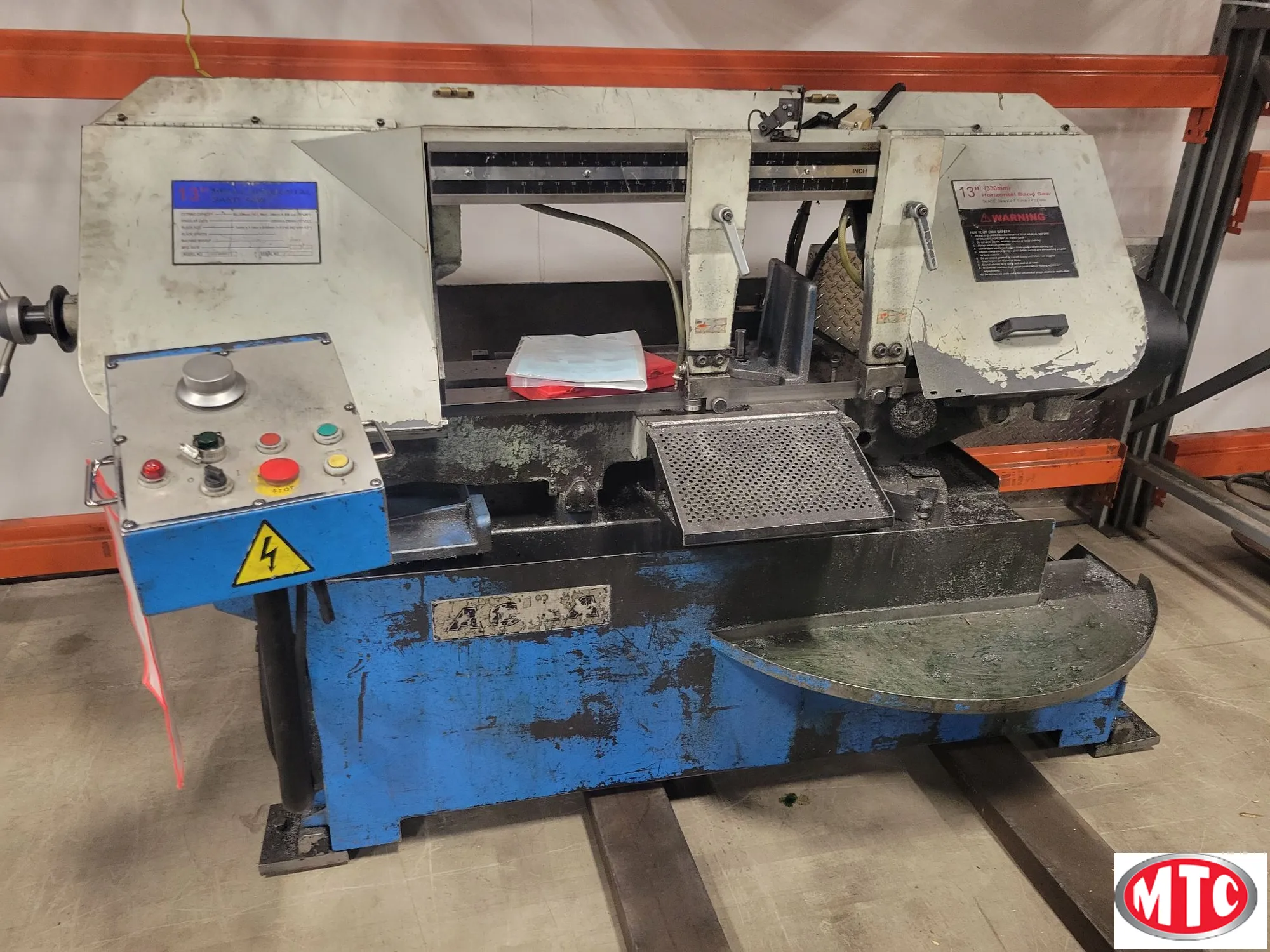 Used 2021 ACRA BS 330 SSA | Horizontal Band Saws (Semi-Automatic)