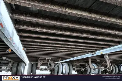 Used 1999 FRUEHAUF 53 FT Box Trailers Louisiana US | Proxy Equipment #1384936