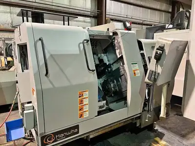 2012 HANWHA STL32H Swiss Type Automatic Screw Machines | Toolquip, Inc. (1)