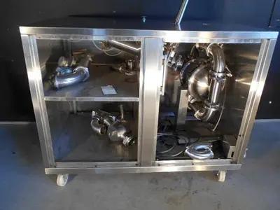 DOUBLE DIAPHRAGM PUMP AND CABINET