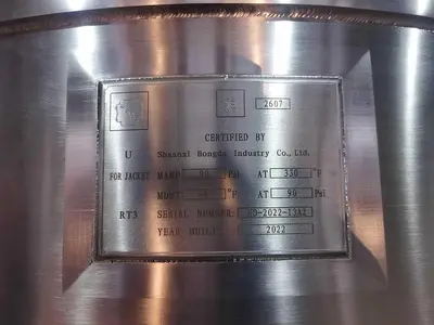 New | in-Stock 2025 HONGDA KETTLE Autoclaves, Reactors & Kettles | Hongda America Corp #1207513