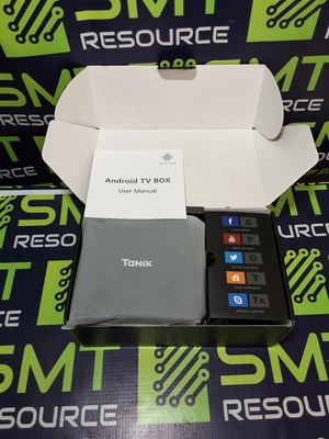 TANIX TX6S SMART ANDROID 10 TV BOX WITH REMOTE AND KEYBOARD - BRAND NEW