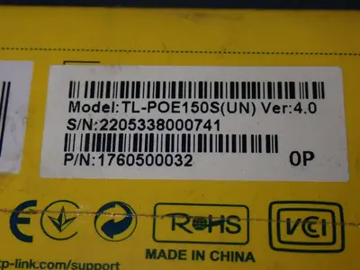 NEW TPLINK TLPOE150S