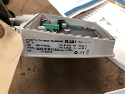 VAISALA HMT120 Humidity & Temperature Transmitter 10-30VDC -40-176°F 0-100%RH