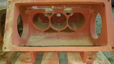 USED GASO 3364 TRIPLEX PUMP CASE