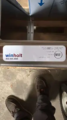 New | in-Stock Winholt Old Stock Winholt SSMS-2424 Stainless Microwave Shelf, wall mounted, 24"W x 24"D Food, Restaurant, & Bakery Parts & Accessories Illinois US | Falcon Restaurant Supply #1375809