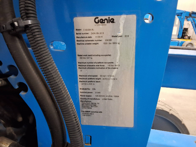 Used 2016 Genie Z-40/23N RJ Articulating Boom Lifts North Carolina US | Stack Equipment #1271250