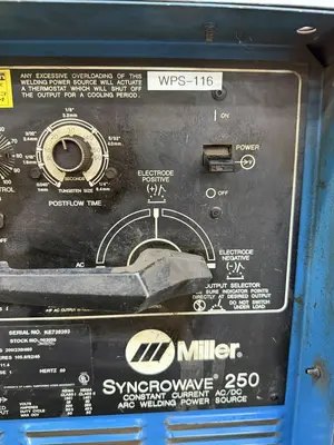 Used MILLER SYNCROWAVE 250 Tig Welders Georgia US | The Equipment Hub #1176164