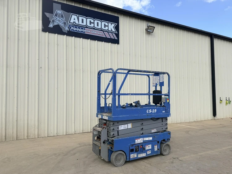 Used 2018 GENIE GS1930 Scissor Lifters Texas US | Adcock Equipment USA #1545491