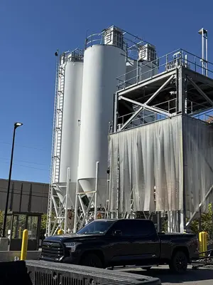CST Storage Industrial Silo System 4-Tank 16,560 Cu Ft Total Capacity 2021