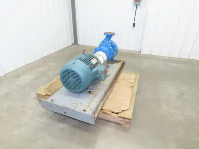 Summit 2196 MTO Centrifugal Pump 3x4x10" SS Impeller 600GPM 380'H 15Hp 3PH Motor