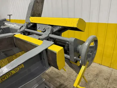 2500 LBS X 12" COOPER WEYMOUTH DOUBLE END PULL-OFF COIL REEL UNCOILER: STOCK #22619