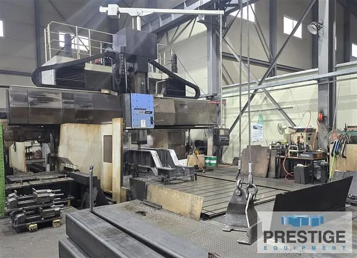 Used 2016 DOOSAN DCM-3280 Gantry Machining Centers (incld. Bridge & Double Column) New York US | Prestige Equipment #441540