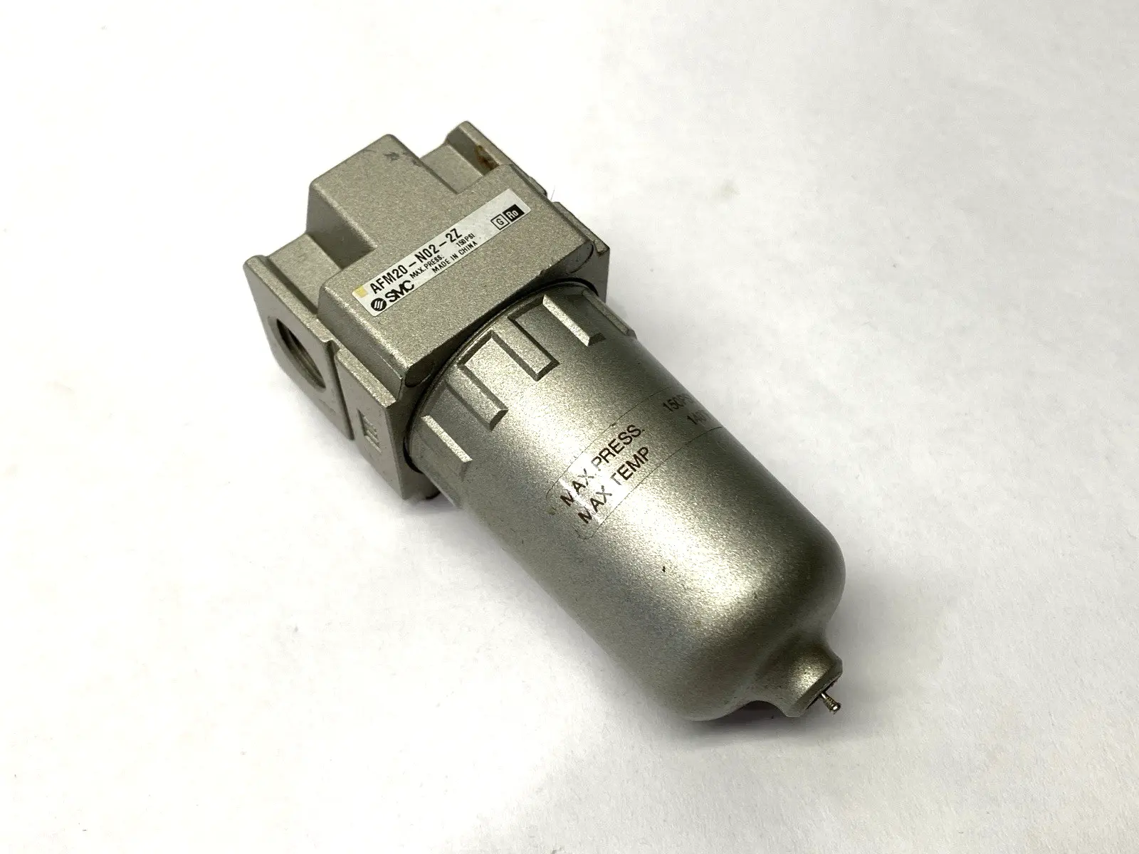 USED SMC PNEUMATIC MIST SEPARATOR 1/4" PORTS