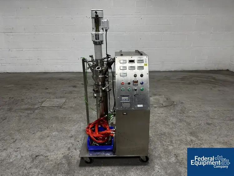 Used Rampower .005 GL Filtration Nutsche Filter Dryer, Hastelloy C22, Model Filterlab 80 Nutsche Filters Ohio US | Federal Equipment Company #493019