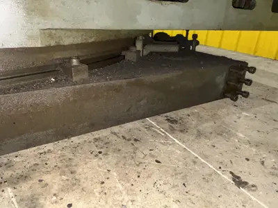 96" X 120" GIDDINGS & LEWIS T SLOT POWERED AIR LIFT ROTARY TABLE: STOCK #22066