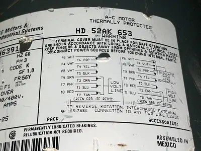 Used GENERAL ELECTRIC 5K49ZN6391 Motors (misc) Ohio US | HGR 24 #1556811