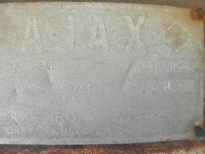 USED AJAX 6 1/2X8 EA-22