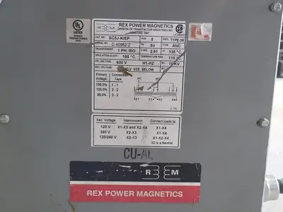 Used REX POWER MAGNETICS SC5J-K/EP Transformers British Columbia CA | Lenmark #266199