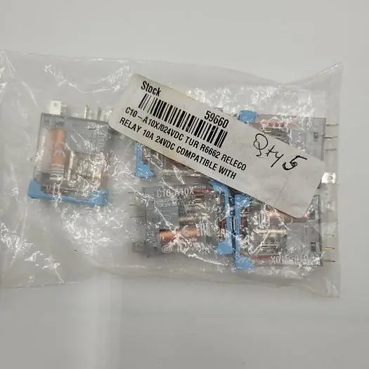 Used RELECO RELECO RELAY R6662 A10X / 24 VDC Relays & Switches | ND Industrial Surplus #1222218