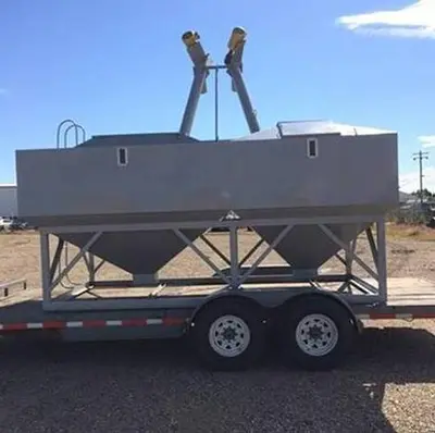 Bin, 5 Ton, Dual Compartment, Self Unloading, Auger, #A740542