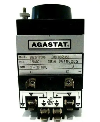 NEW AGASTAT 7022PHC696 TIME DELAY RELAY